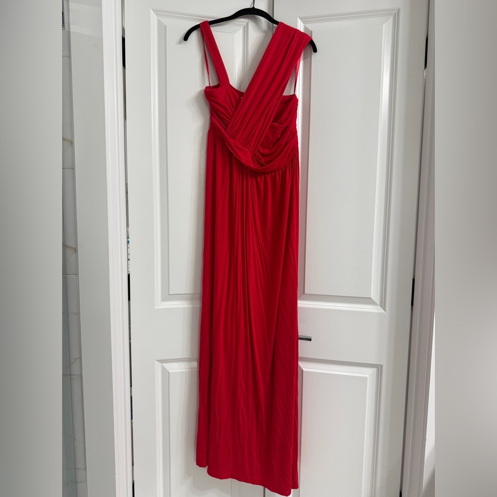Motherhood Vibrant Red Dress